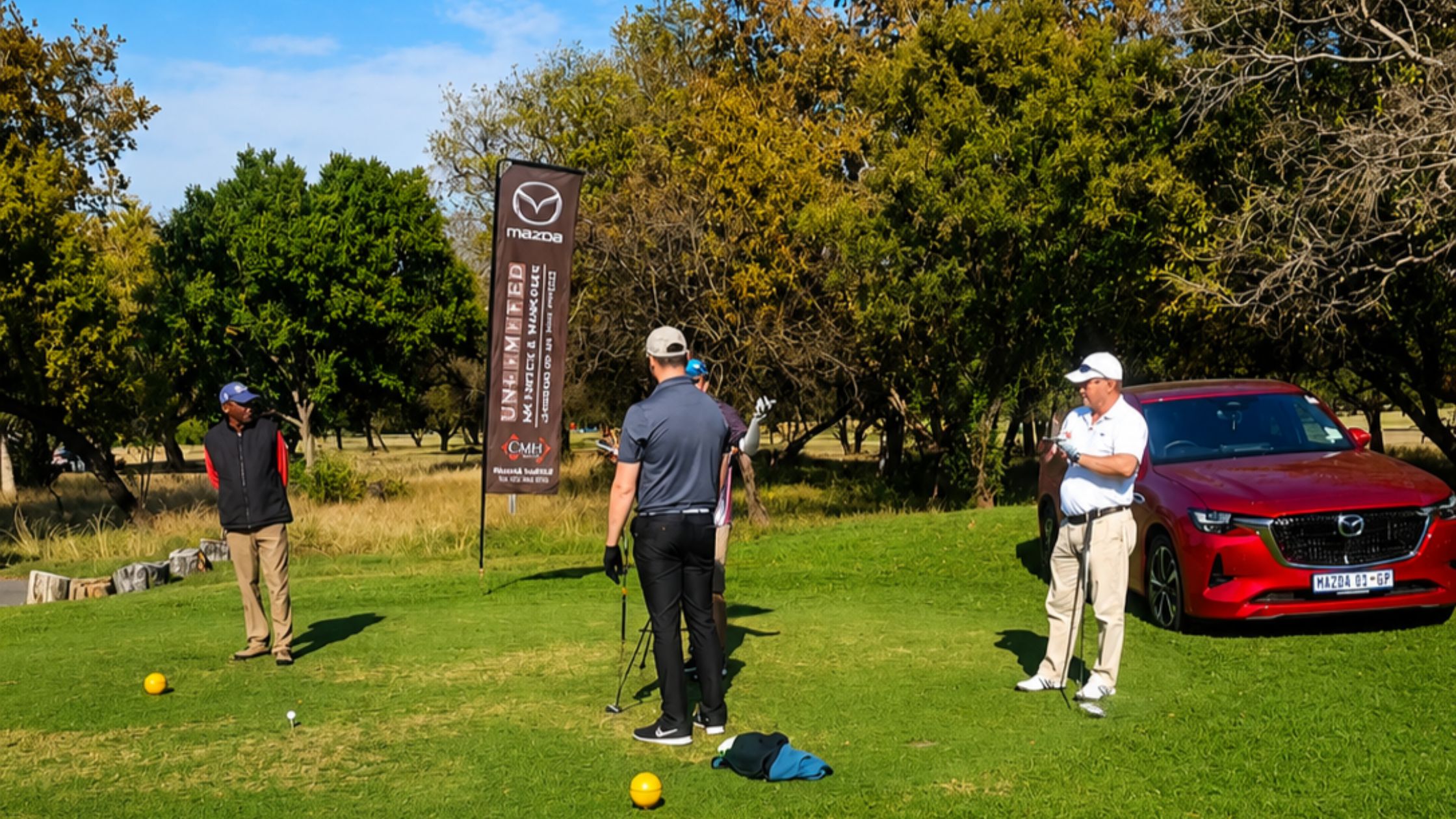 CMH Mazda Hatfield golfers play image
