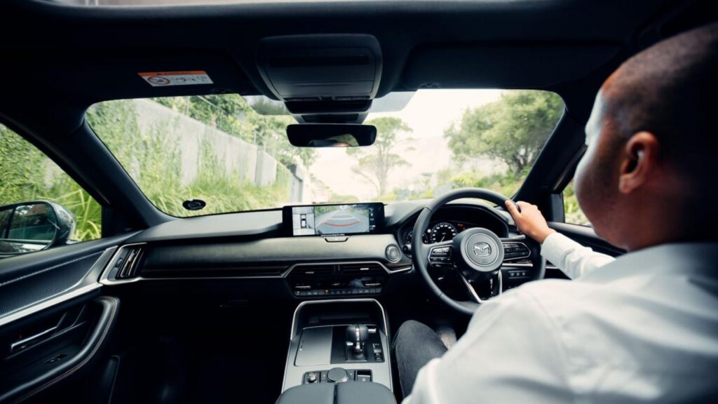 CMH Mazda Umhlanga CX-60 Interior with driver