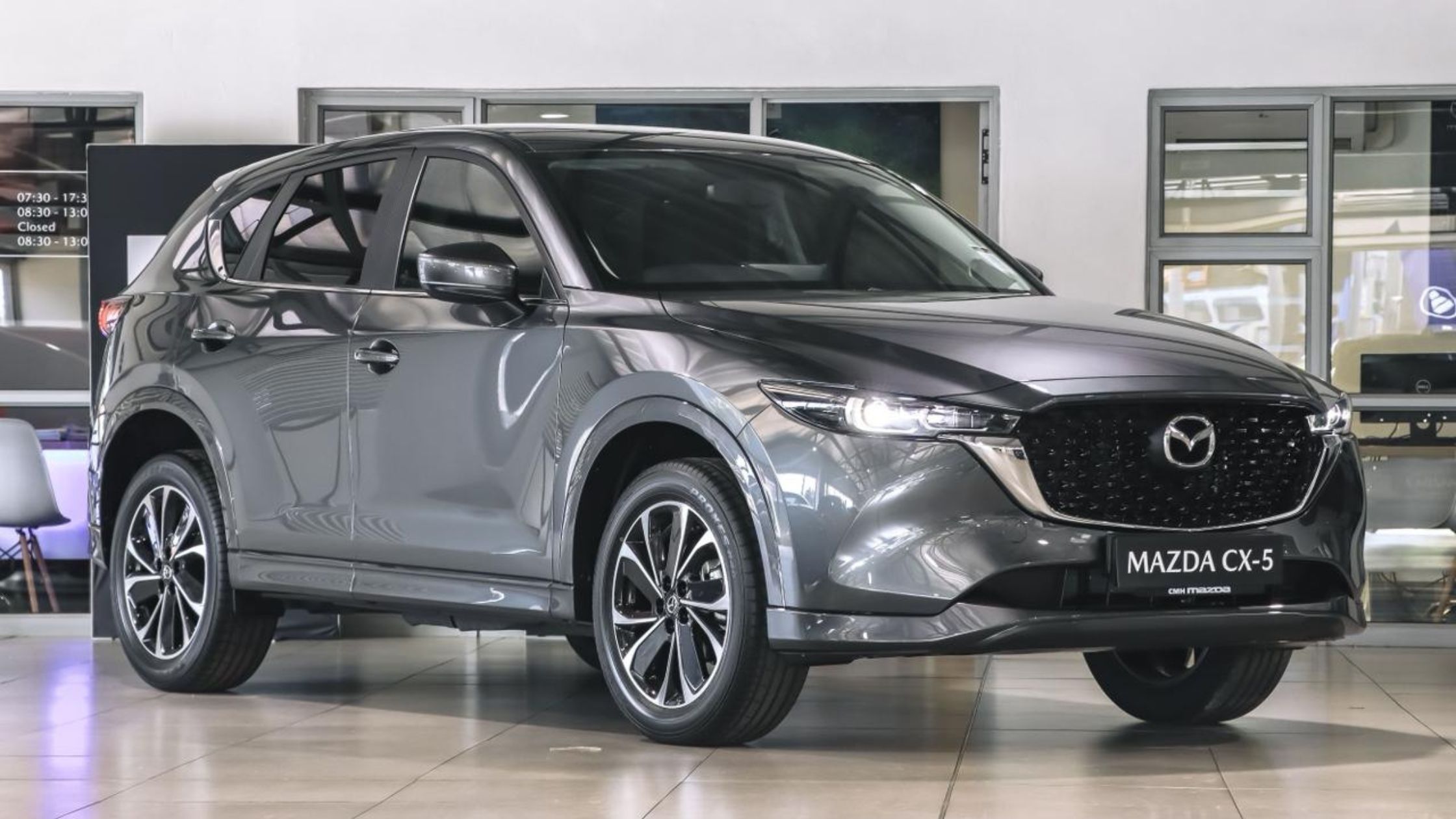 Grey Mazda CX-5