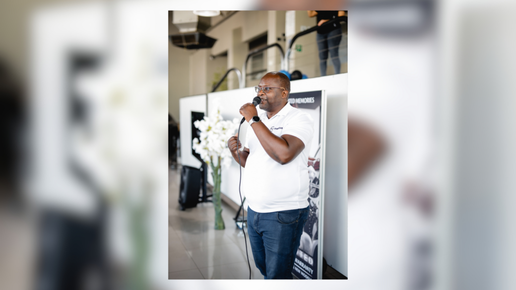 CMH Mazda Hatfield Manager speaks at the Launch for The All-New Mazda CX-5 Arrives